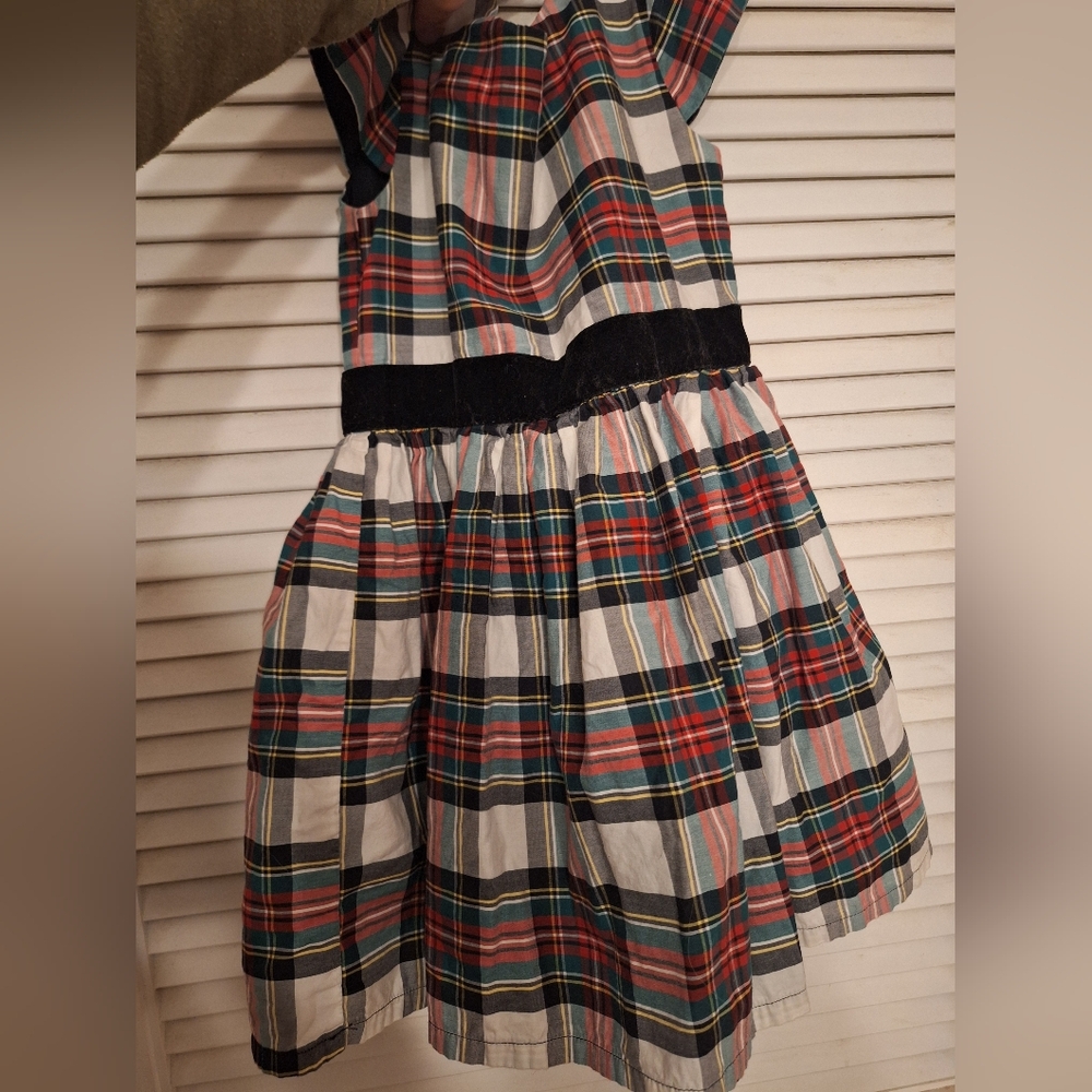 Carter's Plaid Dress - Red, Green, Black, White